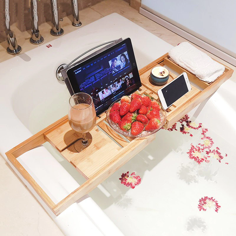 BJUTEE Bamboo Bathtub Tray™